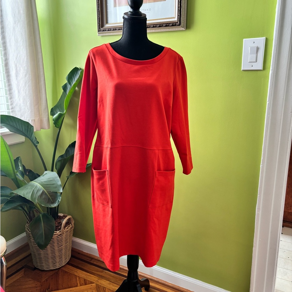 GAP Orange Dress XL WITH POCKETS